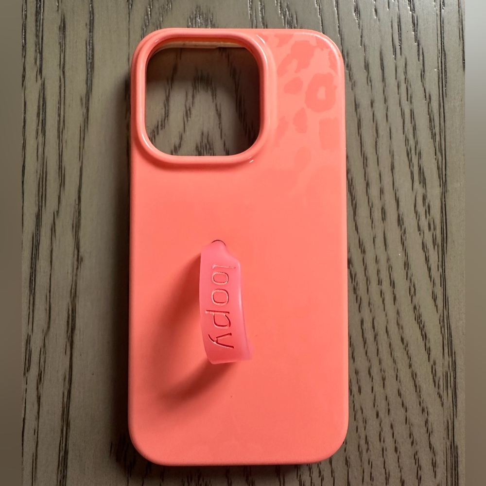 Loopy Case lepord Coral Phone 14/15 pro